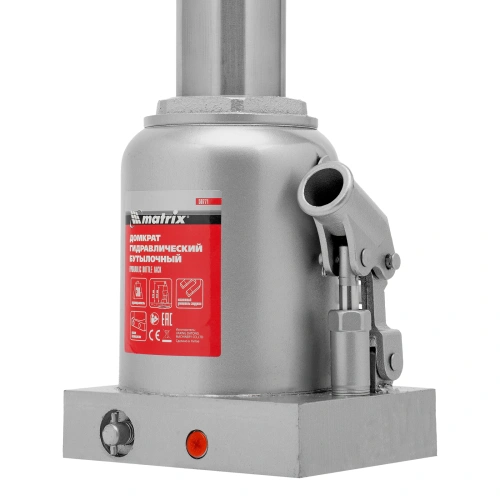 Домкрат гидравлический бутылочный, 30 т, h подъема 244-370 мм Matrix по ценам производителя в Челябинске с доставкой по всей России