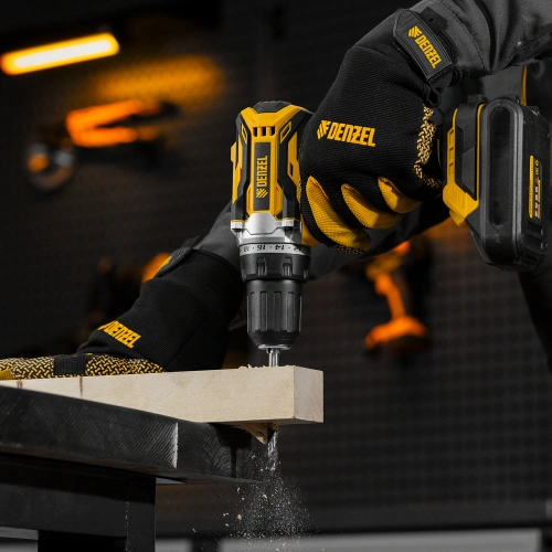 Дрель-шуруповерт аккумуляторная, бесщет. BLDL-18-0 Li-Ion, 18 В Denzel по ценам производителя в Челябинске с доставкой по всей России