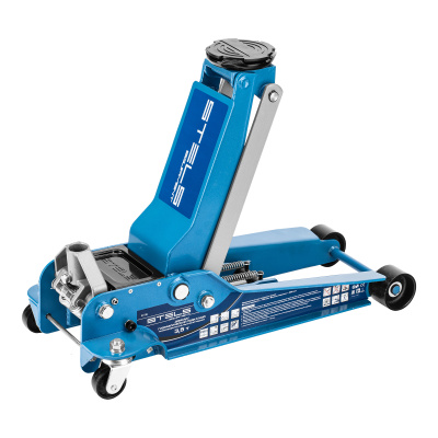 Домкрат гидравлический подкатной, быстрый подъем, 3.5т, Low Profile Quick, 100-565 мм, профессиональный Stels купить в Москве с доставкой по всей России | ProtosMarket.ru
