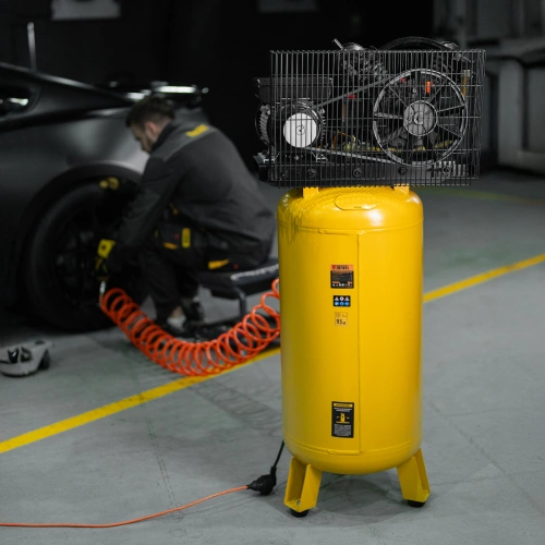 Компрессор воздушный BCV2200/100V, ременный привод , 2.3 кВт, 100 литров, 440 л/мин Denzel по ценам производителя в Челябинске с доставкой по всей России