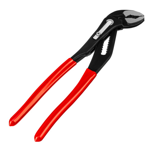 Клещи переставные 250 мм, кнопочный механизм, хром-ванадий, обливные рукоятки Matrix по ценам производителя в Челябинске с доставкой по всей России