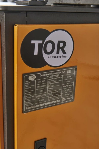 Станок для гибки арматуры 32/28мм 3кВт TOR GW32M купить в Москве с доставкой по всей России | ProtosMarket.ru