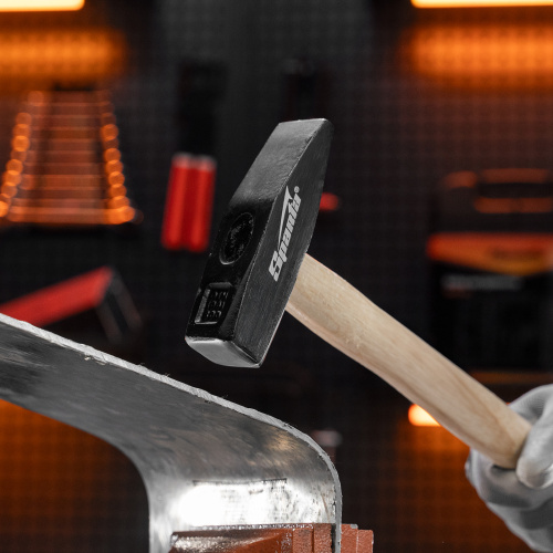 Молоток слесарный, 800 г, квадратный боек, деревянная рукоятка Sparta по ценам производителя в Челябинске с доставкой по всей России