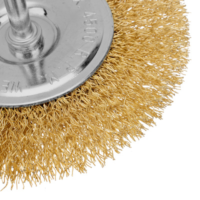 Набор щеток для дрели, 2 шт, 1 плоская, 100 мм, 1 "чашка", 75 мм, со шпильками Matrix по ценам производителя в Челябинске с доставкой по всей России