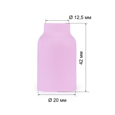 FoxWeld Сопло керам. 12,5мм №8 газ.линза (701.0424/ТС0035, 42мм, пр-во FoxWeld/КНР) купить в Москве с доставкой по всей России | ProtosMarket.ru