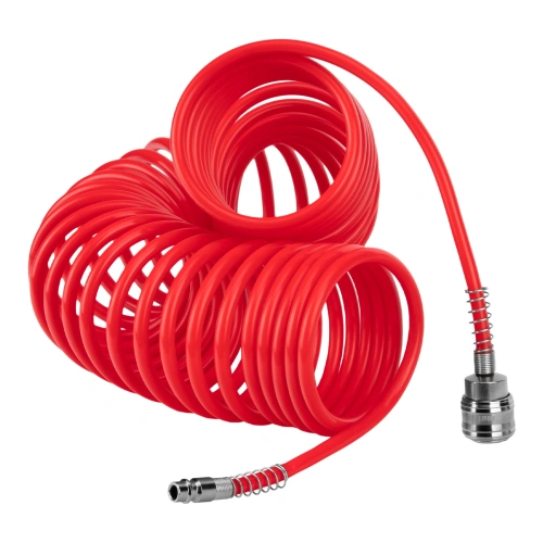 Шланг спиральный воздушный, 5 м, с быстросъемными соединениями Matrix по ценам производителя в Челябинске с доставкой по всей России