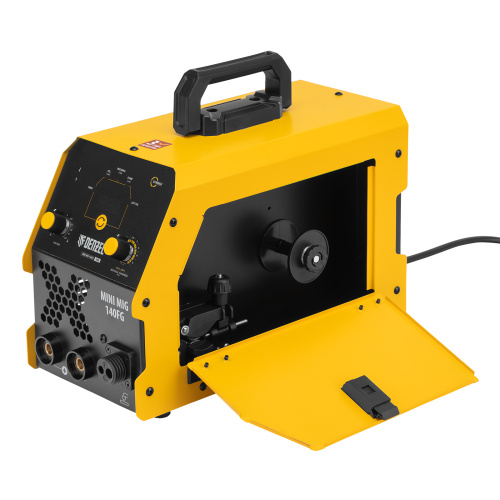 Аппарат инвертор. полуавтомат. сварки Mini MIG-140FG, 140 А, ПВ 60% Denzel по ценам производителя в Челябинске с доставкой по всей России