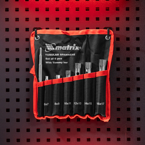 Набор ключей трубчатых торцевых 7 предметов Matrix по ценам производителя в Челябинске с доставкой по всей России