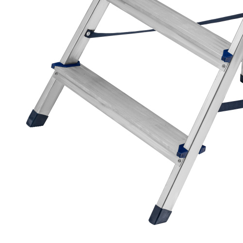Стремянка двусторонняя 5 ступеней, алюминиевая, Сибртех по ценам производителя в Челябинске с доставкой по всей России