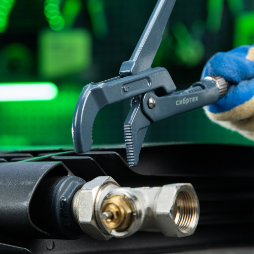 Ключ трубный рычажный КТР-0, 1/2", кованый, тип "B" Сибртех по ценам производителя в Челябинске с доставкой по всей России