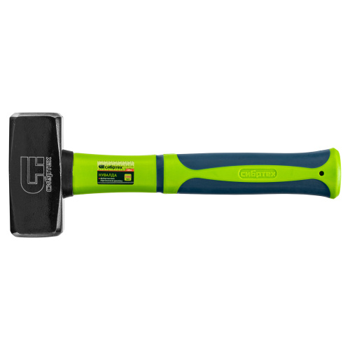 Кувалда, 1000 г, фибергласовая обрезиненная рукоятка Сибртех по ценам производителя в Челябинске с доставкой по всей России