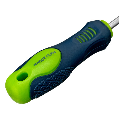 Отвертка, PH2 х 200 мм, CrV, двухкомпонентная рукоятка Сибртех по ценам производителя в Челябинске с доставкой по всей России