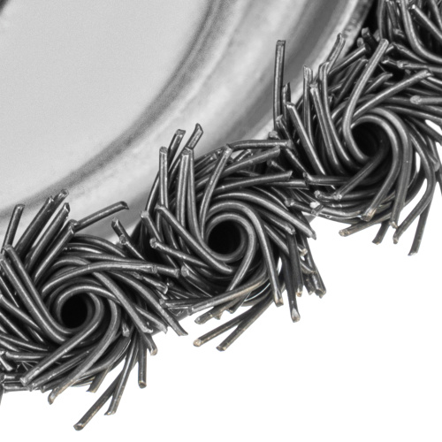 Щетка для УШМ, 150 мм, М14, "чашка", крученая проволока 0.8 мм Matrix по ценам производителя в Челябинске с доставкой по всей России