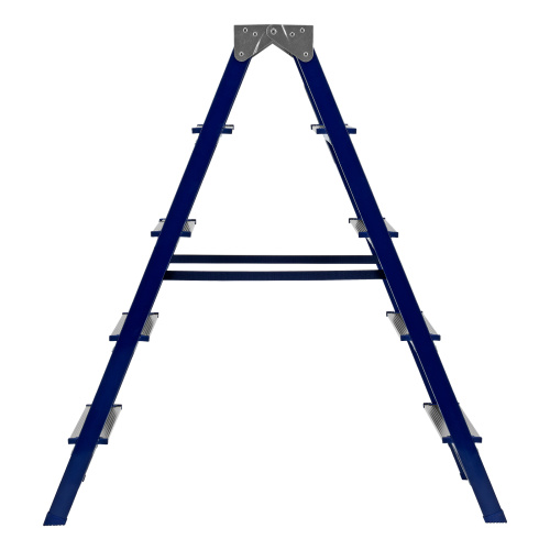 Стремянка двусторонняя 5 ступеней, стальная, Сибртех по ценам производителя в Челябинске с доставкой по всей России