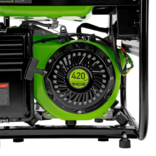 Генератор бензиновый БС-8000, 6,6 кВт, 230В, четырехтактный, 25 л, ручной стартер Сибртех по ценам производителя в Челябинске с доставкой по всей России