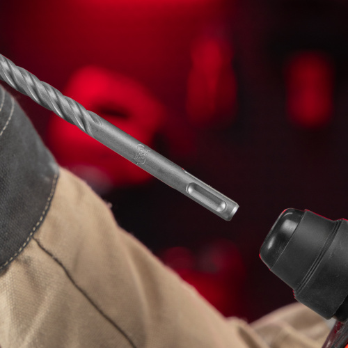 Бур по бетону, 12 x 600 мм, SDS PLUS c крестовой пластиной MATRIX по ценам производителя в Челябинске с доставкой по всей России