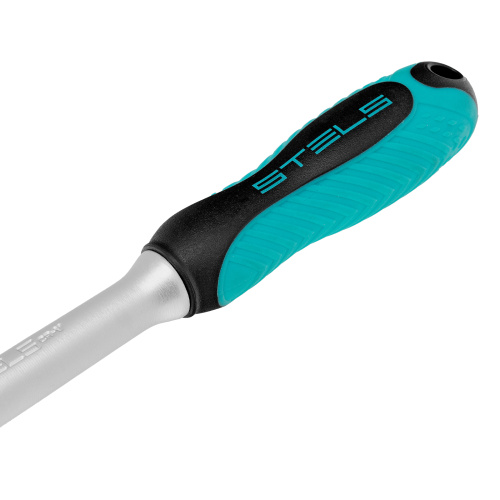 Ключ-трещотка шарнирный 1/4", СrV, 72 зуба, с быстрым сбросом, матовый хром Stels по ценам производителя в Челябинске с доставкой по всей России