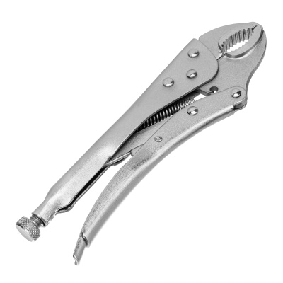 Зажим ручной, полукруглый захват, 220 мм Сибртех по ценам производителя в Челябинске с доставкой по всей России