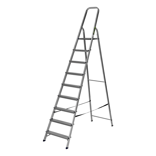 Стремянка, 9 ступеней, алюминиевая, Сибртех по ценам производителя в Челябинске с доставкой по всей России