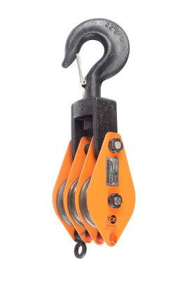 Блок монтажный трехрольный с крюком TOR 3,2 т по ценам производителя в Челябинске с доставкой по всей России