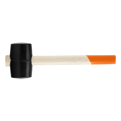 Киянка резиновая, 340 г, черная резина, деревянная рукоятка Sparta по ценам производителя в Челябинске с доставкой по всей России