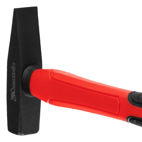 Молоток слесарный optimal, 200 г, фибергласовая обрезиненная рукоятка, квадратный боек Matrix по ценам производителя в Челябинске с доставкой по всей России