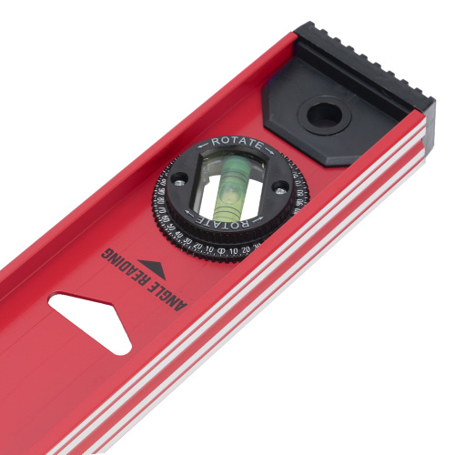 Уровень алюминиевый "Рельс", 800 мм, 3 глазка, усиленный Matrix по ценам производителя в Челябинске с доставкой по всей России