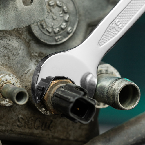 Ключ комбинированный, 19 мм, CrV, антислип Stels по ценам производителя в Челябинске с доставкой по всей России