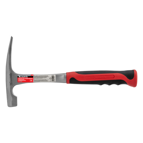 Молоток каменщика, 600 г, цельнометаллический, двухкомпонентная рукоятка Matrix по ценам производителя в Челябинске с доставкой по всей России