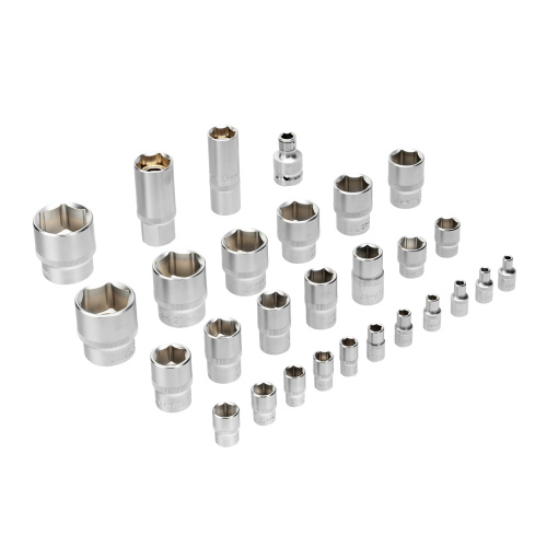 Набор инструментов, 1/2", 1/4", CrV, S2, пластиковый кейс, 82 предмета Denzel по ценам производителя в Челябинске с доставкой по всей России