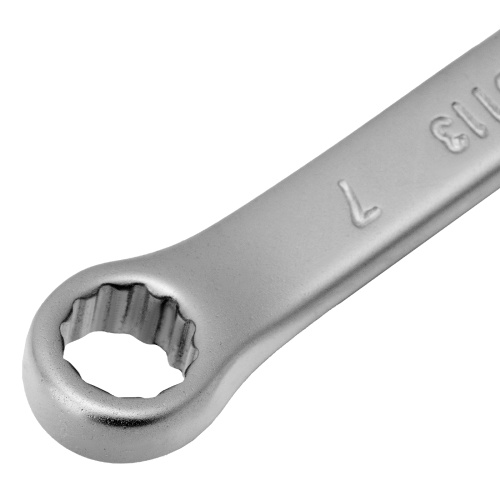 Ключ комбинированный, 7 мм, CrV, матовый хром Matrix по ценам производителя в Челябинске с доставкой по всей России