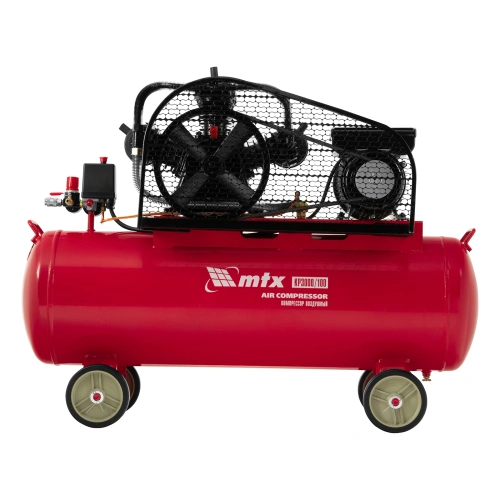 Компрессор воздушный ременный привод КР3000/100  3,0 кВт, 100 литров, 510 л/мин МТХ по ценам производителя в Челябинске с доставкой по всей России