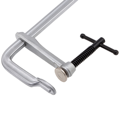 Струбцина F-образная, 120x600мм, кованая Denzel по ценам производителя в Челябинске с доставкой по всей России