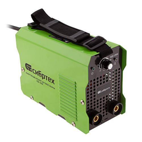 Инверторный аппарат дуговой сварки ИДС-250K, 250 А, ПВ 80%, диаметр электрода 1,6-5 мм Сибртех по ценам производителя в Челябинске с доставкой по всей России