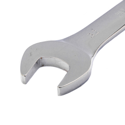 Ключ комбинированный трещоточный, 32 мм, CrV, шарнирный, зеркальный хром Matrix по ценам производителя в Челябинске с доставкой по всей России