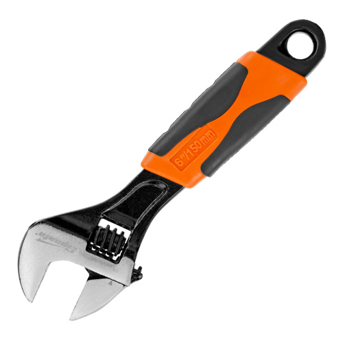 Ключ разводной, 150 мм, двухкомпонентная рукоятка Sparta по ценам производителя в Челябинске с доставкой по всей России