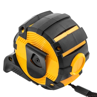 Рулетка 5м х 32мм, автоматич. фиксац., нейлон. покрытие, магнит. зацеп, двухстор. разметка Denzel по ценам производителя в Челябинске с доставкой по всей России