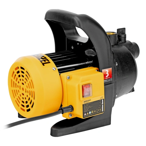 Садовый поверхностный насос GPL600, 600 Вт, 3000 л/ч, подъем 35 м, пластик Denzel по ценам производителя в Челябинске с доставкой по всей России