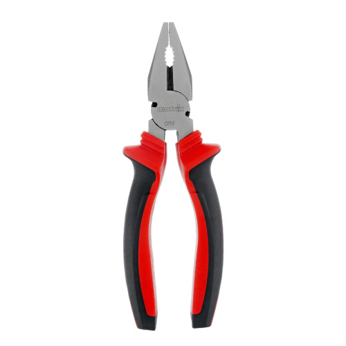 Плоскогубцы комбинированные, 180 мм, хром-ванадий, двухкомпонентные рукоятки Matrix по ценам производителя в Челябинске с доставкой по всей России