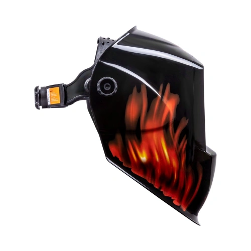 Маска сварщика КОРУНД-2 "пламя" (ф-р 7100V) без коробки по ценам производителя в Челябинске с доставкой по всей России