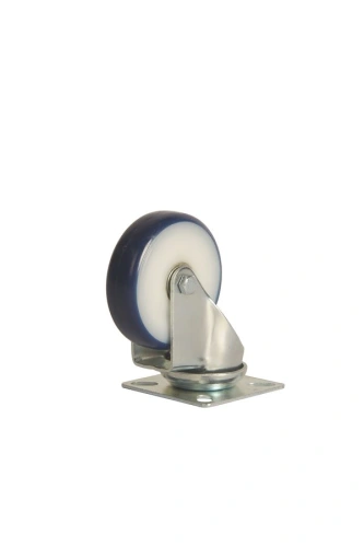 Колесо аппаратное поворотное SCv 92 75 мм (синяя резина) по ценам производителя в Челябинске с доставкой по всей России