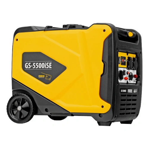 Генератор инверторный GS-5500iSE, 5,5 кВт, 230 В, закрытый корпус,электростартер Denzel по ценам производителя в Челябинске с доставкой по всей России