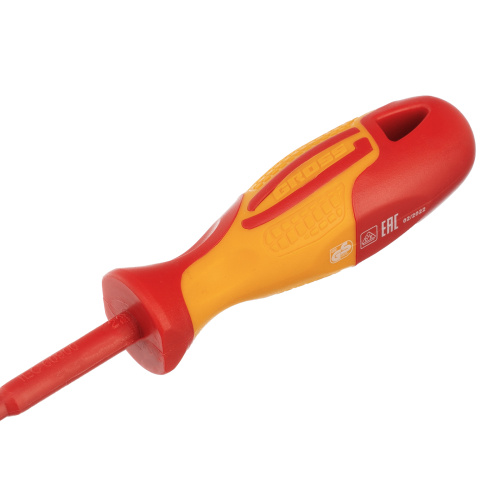 Отвертка диэлектрическая PH0 х 75 мм, CrMo, до 1000 В, двухкомпонентная рукоятка Gross по ценам производителя в Челябинске с доставкой по всей России