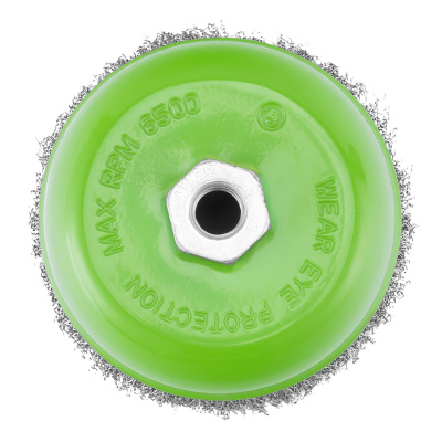 Щетка для УШМ, 125 мм, М14, "чашка", витая проволока Сибртех по ценам производителя в Челябинске с доставкой по всей России