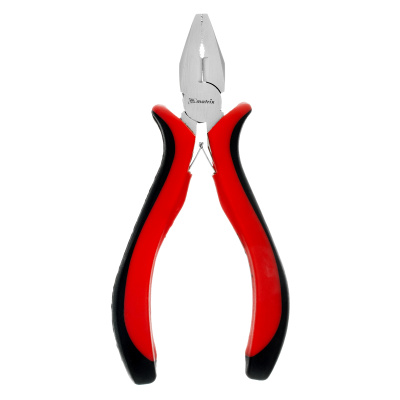 Плоскогубцы Mini, 130 мм, никелированные, авторазжим, двухкомпонентные рукоятки Matrix по ценам производителя в Челябинске с доставкой по всей России