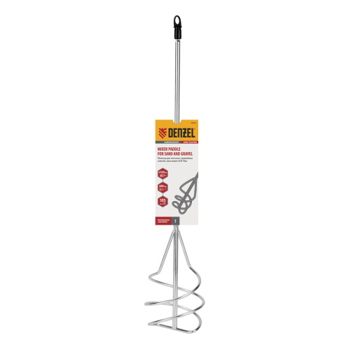 Миксер для песчано-гравийных смесей, 120 х 600 мм, оцинкованный, хвостовик SDS Plus Denzel по ценам производителя в Челябинске с доставкой по всей России