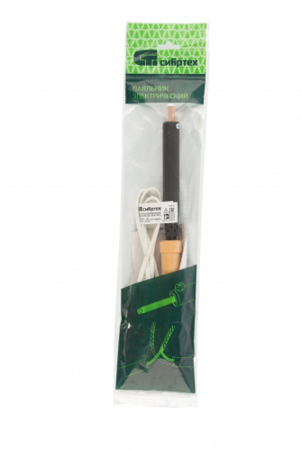 Паяльник электрический ЭПСН-03-80/220, деревянная ручка, Сибртех по ценам производителя в Челябинске с доставкой по всей России