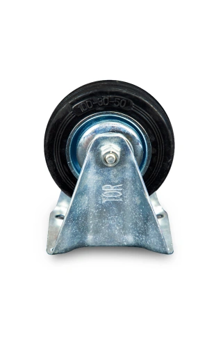 Колесо неповоротное резина FC 46 100 мм (N) по ценам производителя в Челябинске с доставкой по всей России