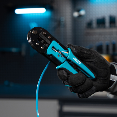 Клещи для обжима телефонных и компьютерных клемм RJ-45, 6P, 8P и RJ-11/12, 6P, 8P Gross по ценам производителя в Челябинске с доставкой по всей России