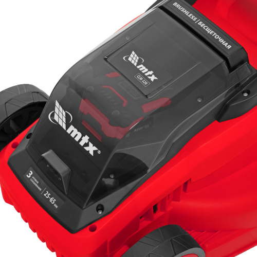 Газонокосилка аккумуляторная бесщеточная CLM-320, 320 мм, травосб. 30 л, Li-Ion, 20 В MTX по ценам производителя в Челябинске с доставкой по всей России